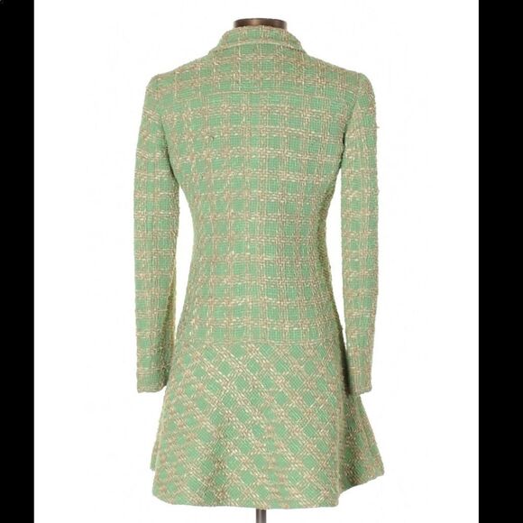 RED Valentino Tweed Wild Willow Coat NWT - Picture 2 of 5